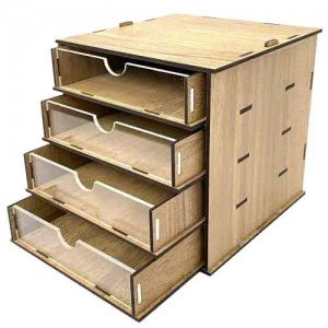 Stackable Drawer Making Kit Stackable Storage Kit - Single - 4 Drawers